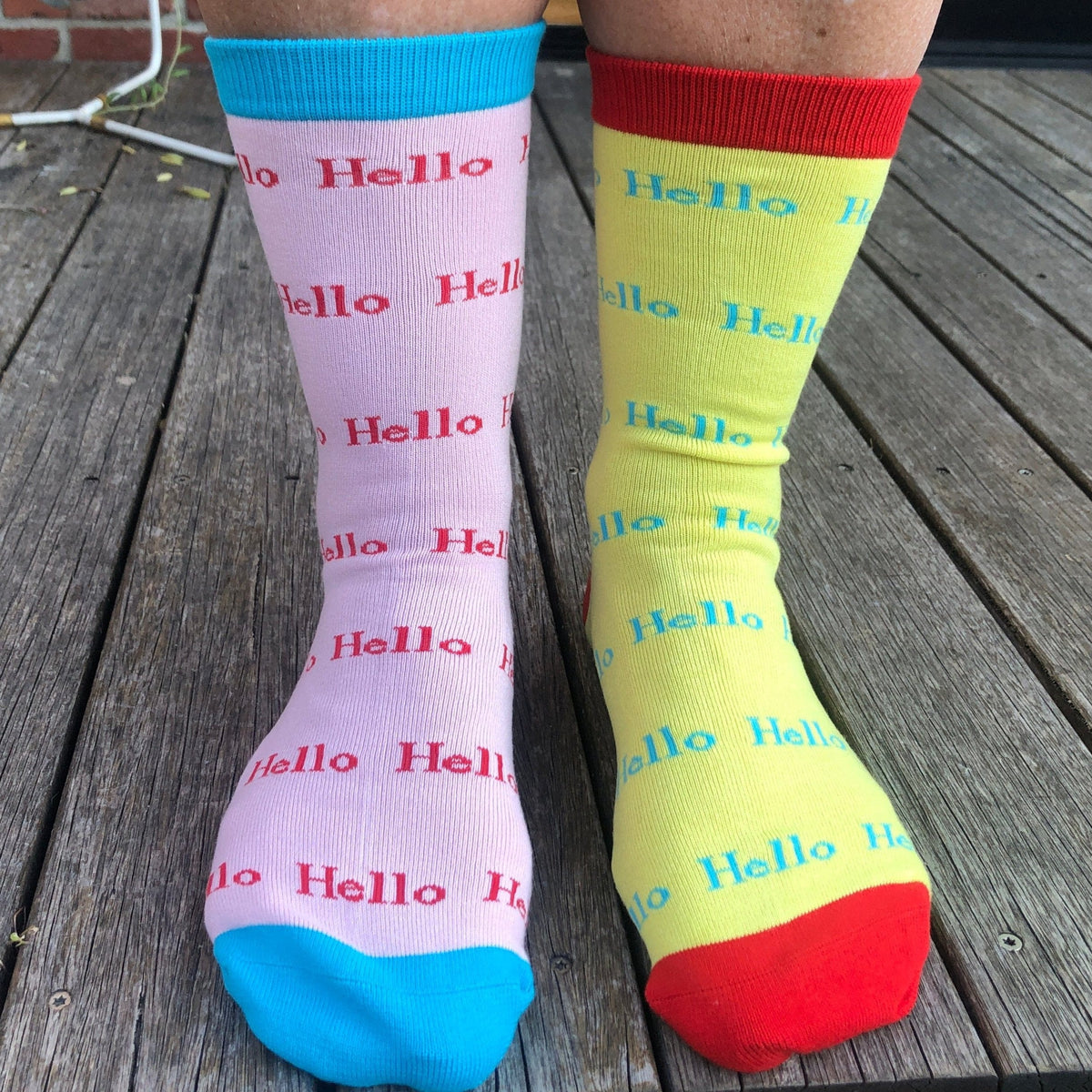 lambchopssocks hello odd socks