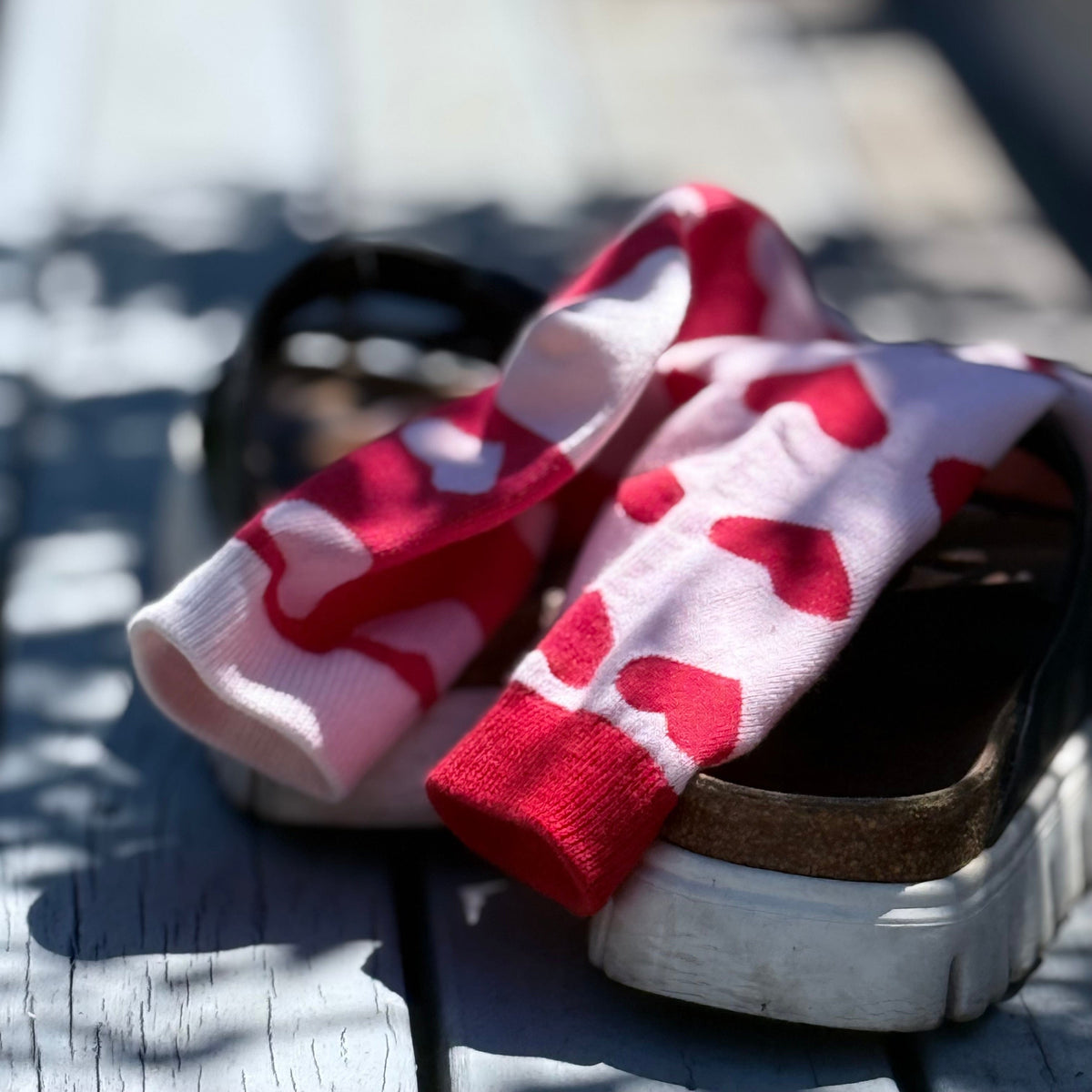 Love Hearts Ankle Socks