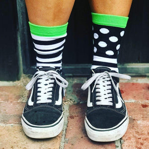 Lambchopssocks Apparel & Accessories > Clothing > Underwear & Socks > Socks Dominos