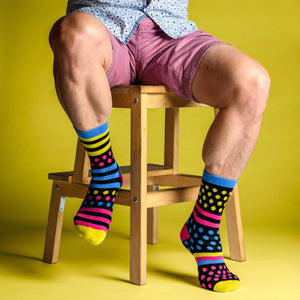 Lambchopssocks Apparel & Accessories > Clothing > Underwear & Socks > Socks Liquorice Allsorts XL