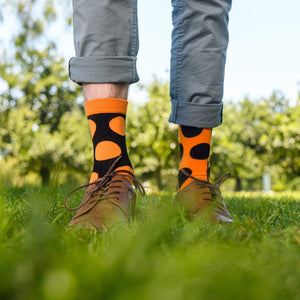 Lambchopssocks Apparel & Accessories > Clothing > Underwear & Socks > Socks Orange Jaffa - New!