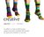 Socks for creativity and success