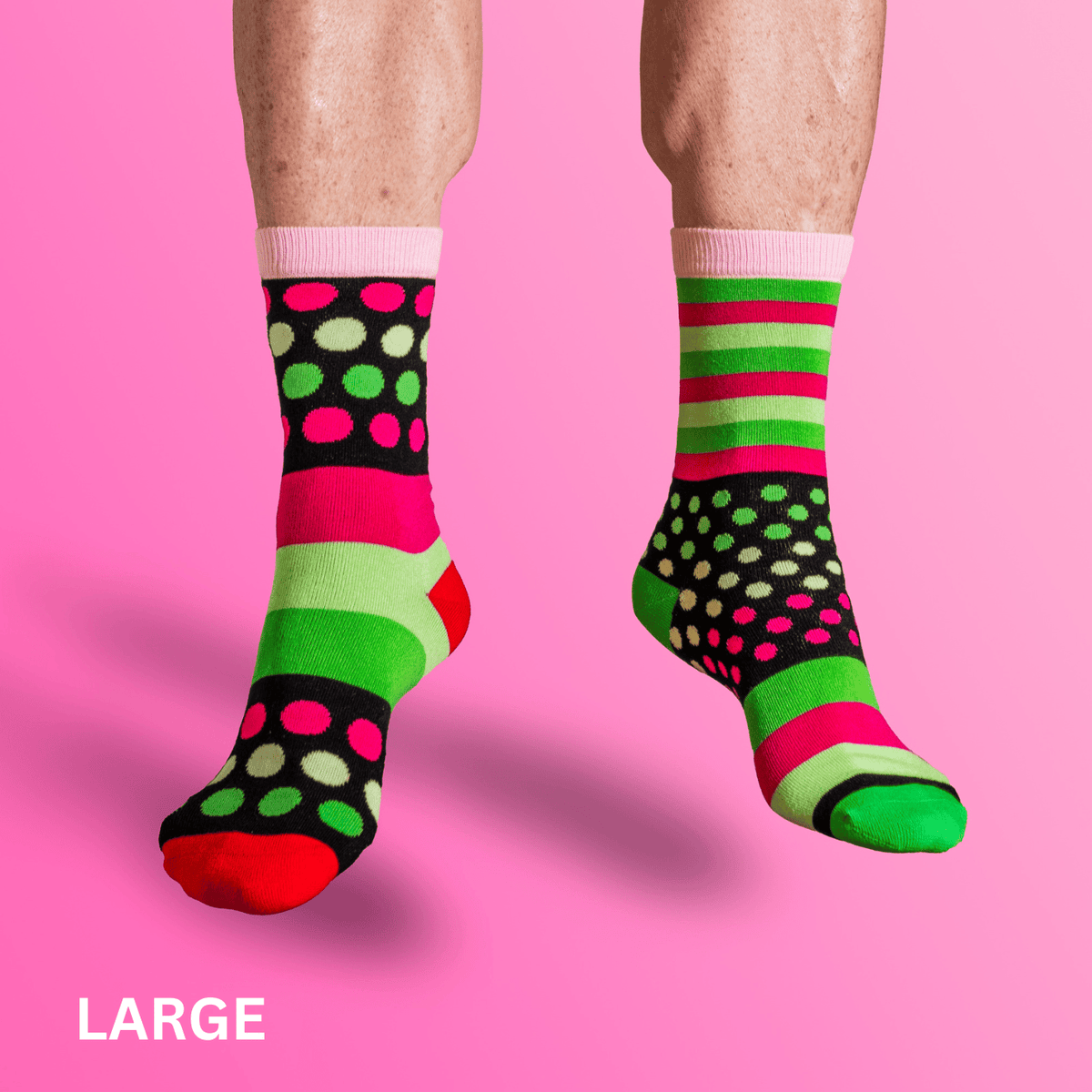 Grinch! socks - LARGE