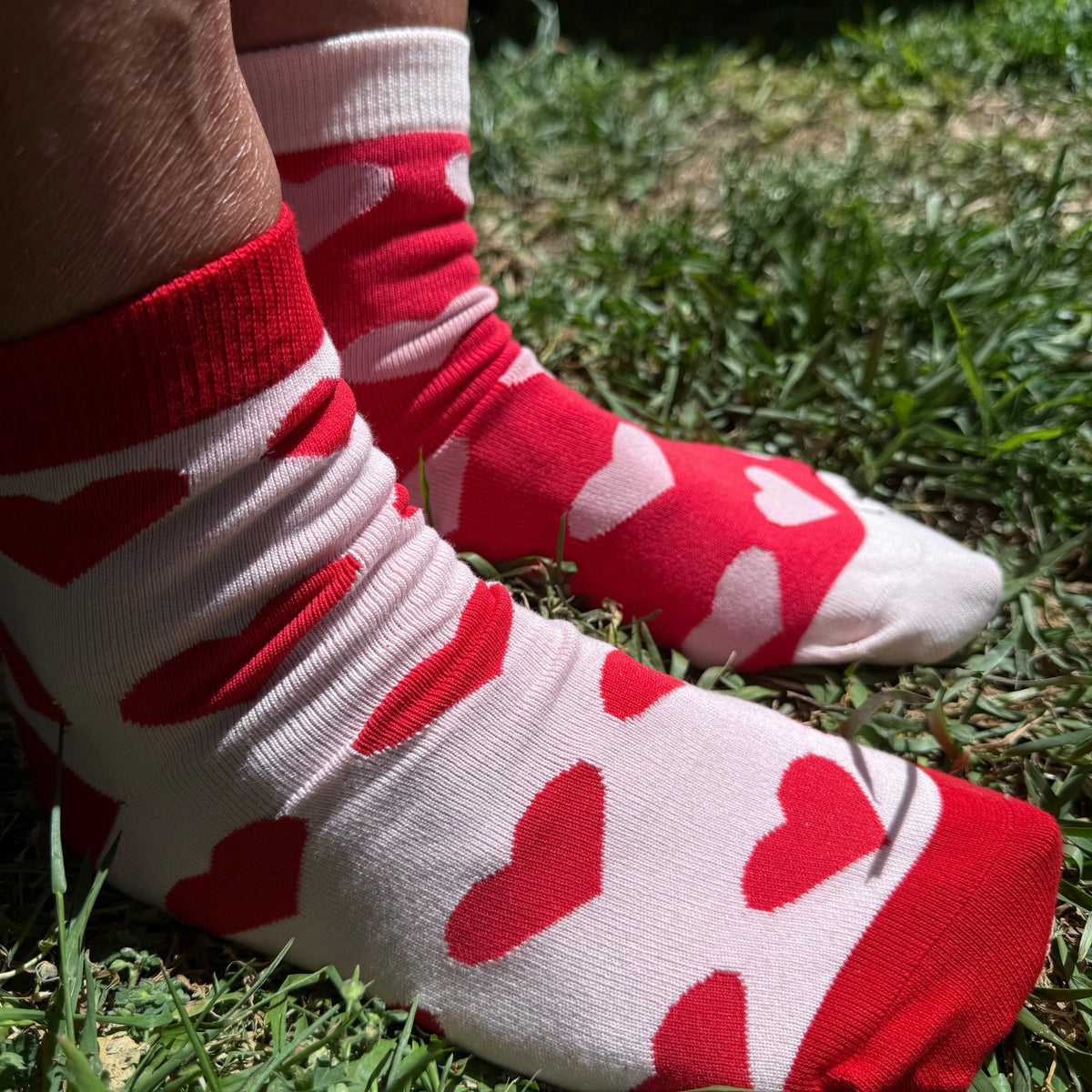 Love Hearts Ankle Socks