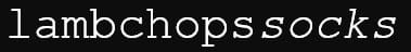 lambchops socks