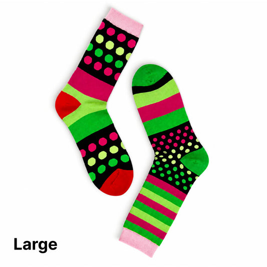 Grinch! socks - LARGE