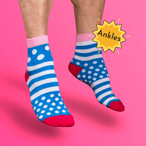 Lambchopssocks Apparel & Accessories > Clothing > Underwear & Socks > Socks Bluebell Ankle Socks