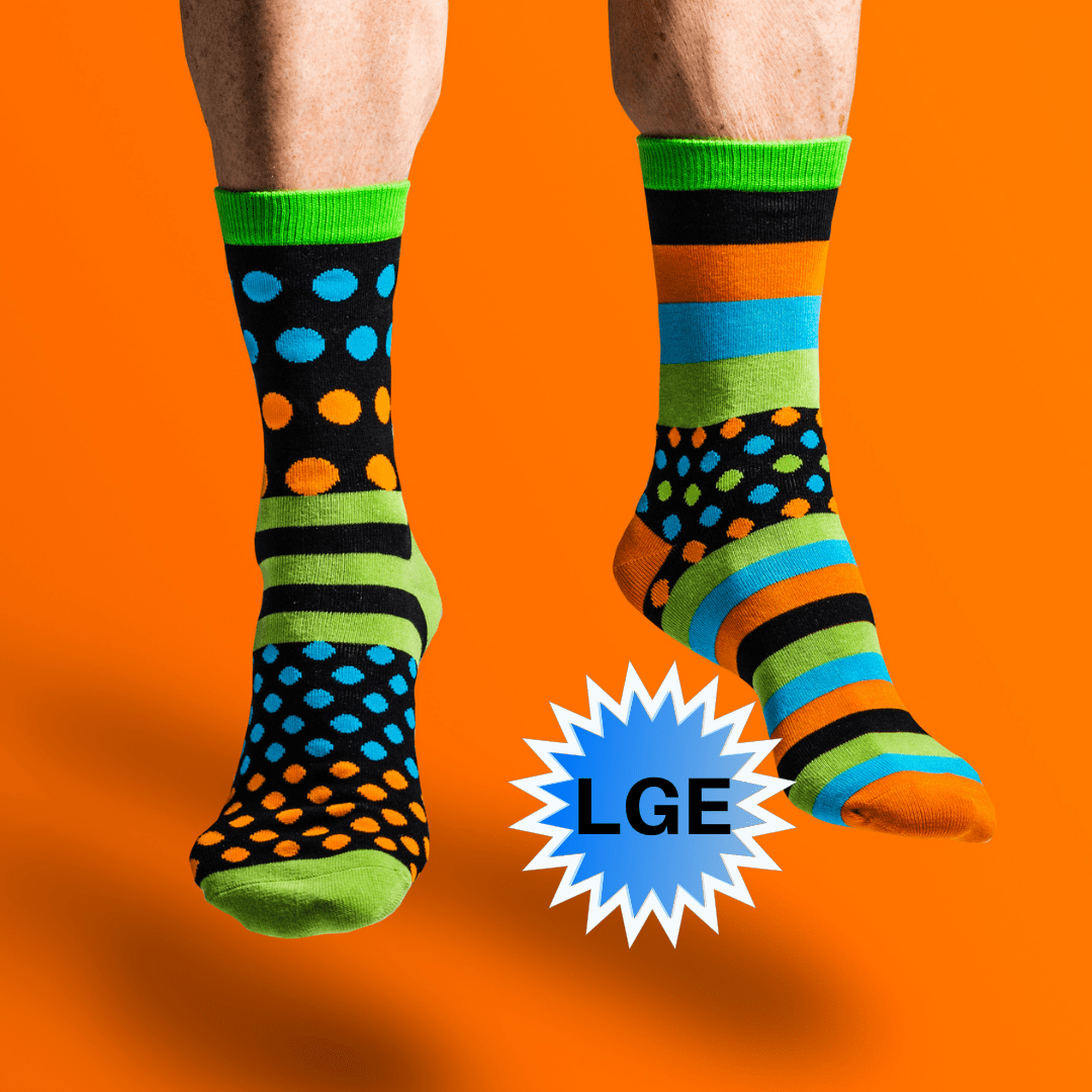 Lambchopssocks Apparel & Accessories > Clothing > Underwear & Socks > Socks Freckles - LGE