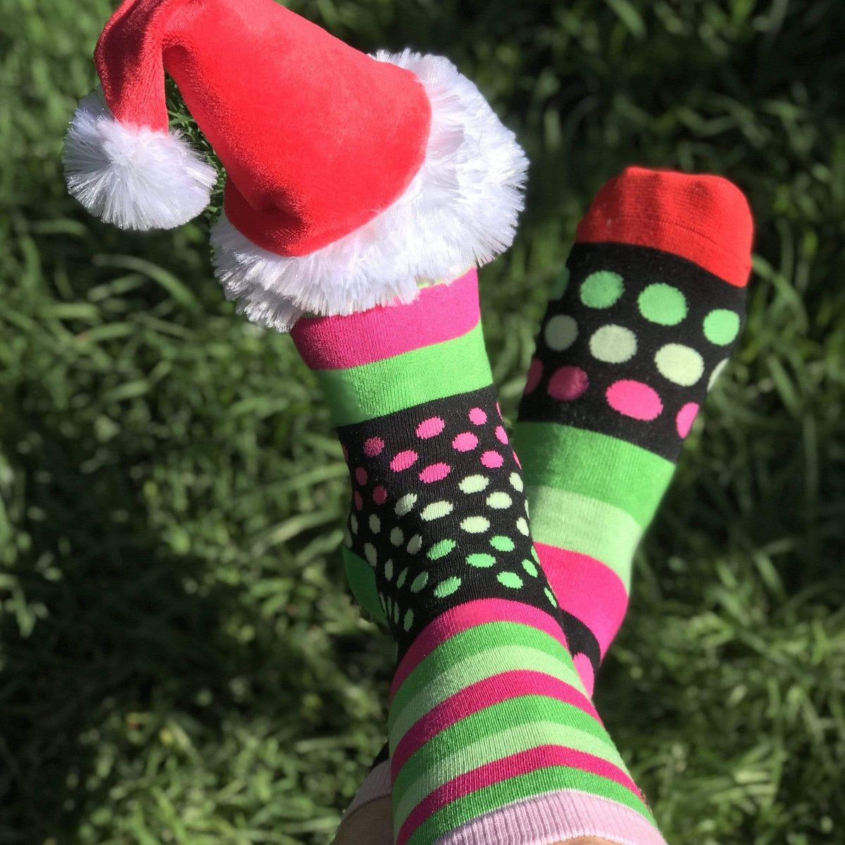 Lambchopssocks Apparel & Accessories > Clothing > Underwear & Socks > Socks Grinch!