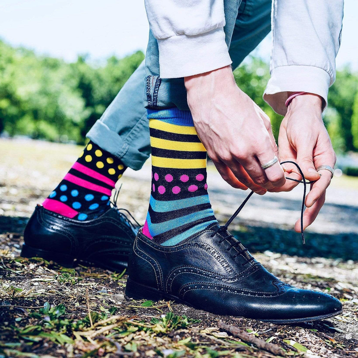 Lambchopssocks Apparel & Accessories > Clothing > Underwear & Socks > Socks Liquorice Allsorts  XL