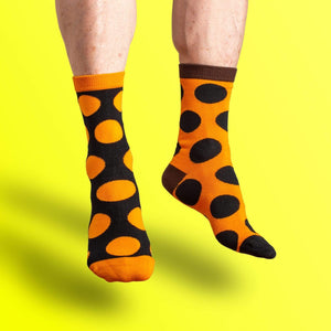 Lambchopssocks Apparel & Accessories > Clothing > Underwear & Socks > Socks Orange Jaffa - New!