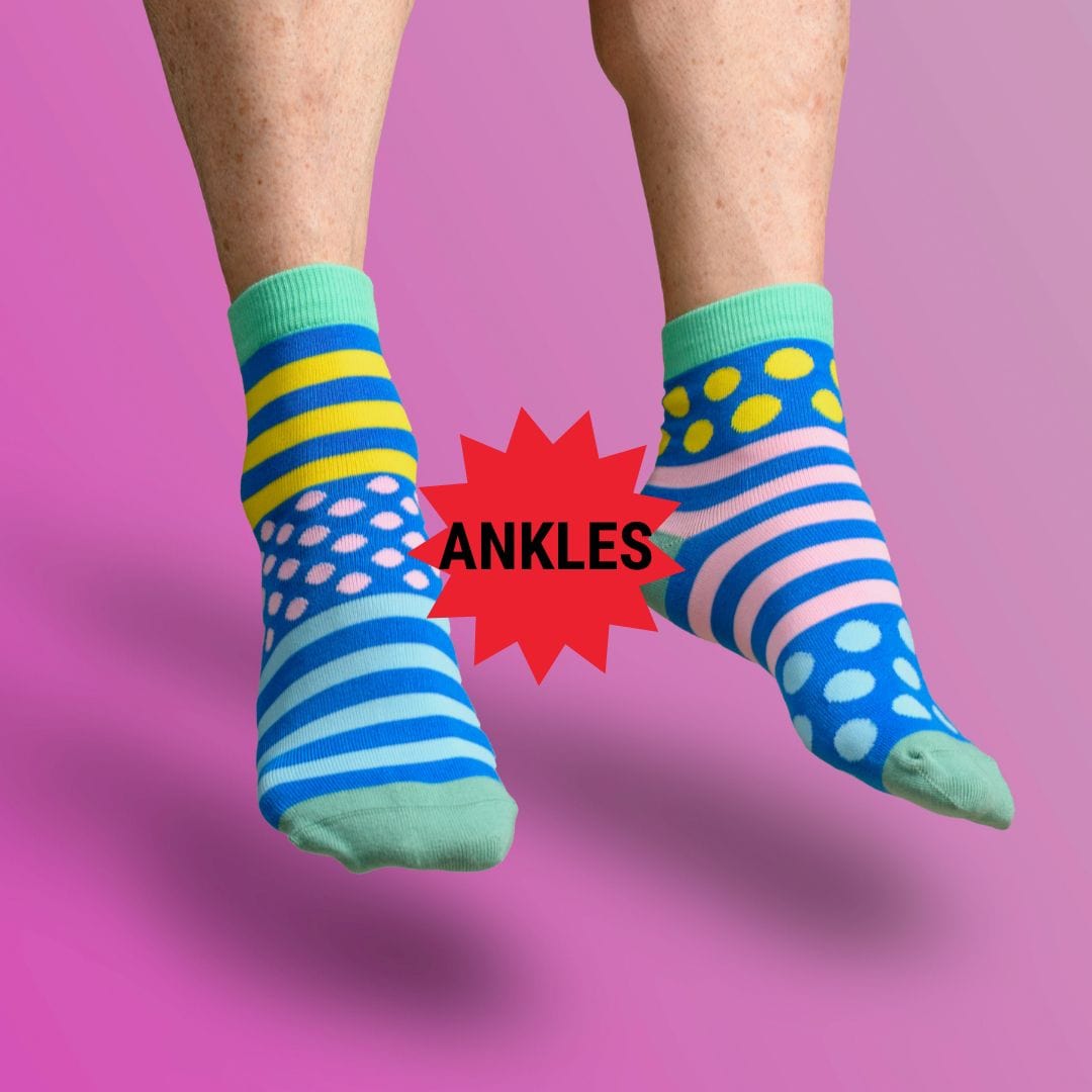 Lambchopssocks Apparel & Accessories Nanas Garden Ankle Socks